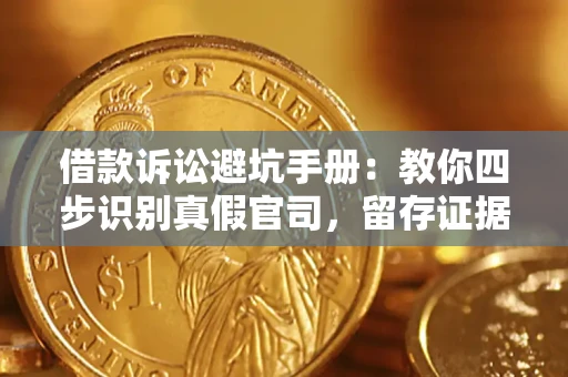 济南借款诉讼避坑手册：教你四步识别真假官司，留存证据不踩雷