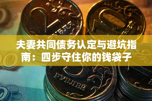 济南夫妻共同债务认定与避坑指南：四步守住你的钱袋子
