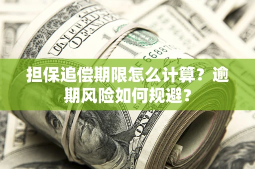 济南担保追偿期限怎么计算？逾期风险如何规避？