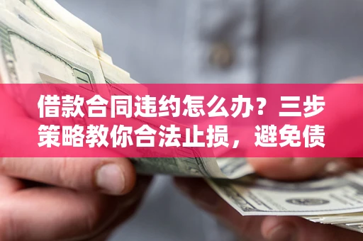 济南借款合同违约怎么办？三步策略教你合法止损，避免债务危机升级