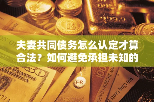 济南夫妻共同债务怎么认定才算合法？如何避免承担未知的债务风险？